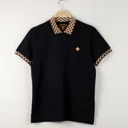 Exclusive Collection LV Cotton Spandex Polo Black_img_0