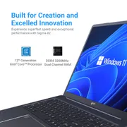 Qbits Sigma X2 Laptop Intel® Core™ i5-1240P (4.40 GHz 12 MB Cache) with 16 GB RAM and 1TB M.2 Western Digital NVMe SSD_img_5