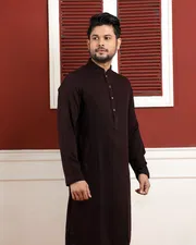 Elegant Mahogany Panjabi_img_0