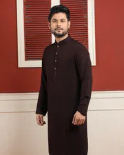 Elegant Mahogany Panjabi_img_1