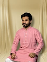 Elite embroidered panjabi light pink_img_0
