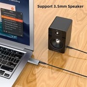 USB Audio Adapter Sound Card - USB to 3.5mm (combo Port) Headphone and Mic Converter for Enhanced PC Audio Experience_img_7