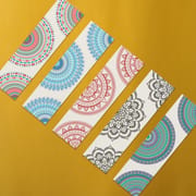 5 Pieces Mandala Art Bookmark by Oxynote_img_5