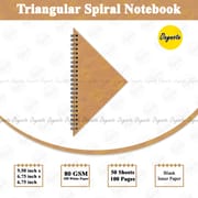 Triangular Spiral Notebook by OXYNOTE_img_0