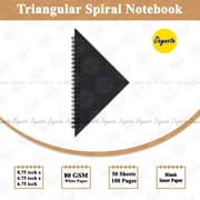 Triangular Spiral Notebook by OXYNOTE_img_6