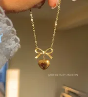 Bow love necklace_img_1