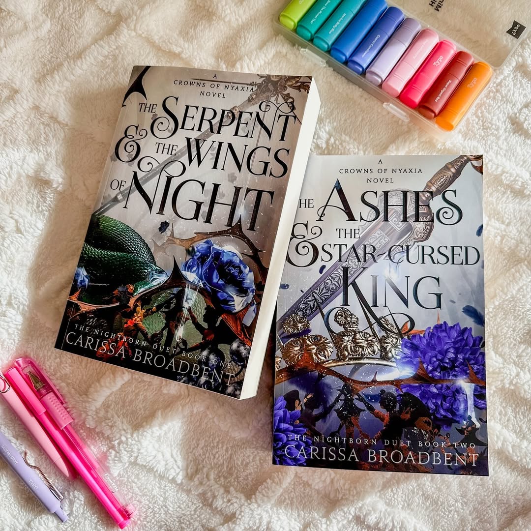 Crowns of Nyaxia Series(2 Books) by Carissa Broadbent_img_0