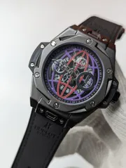 Hublot Gun Metal Quartz Watch_img_0