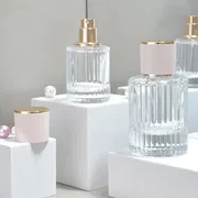 Empty Perfume Atomizer Refillable Transparent Round Shape Glass Spray 30ml Bottle 1 pcs_img_1