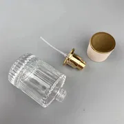 Empty Perfume Atomizer Refillable Transparent Round Shape Glass Spray 30ml Bottle 1 pcs_img_2