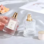 Empty Perfume Atomizer Refillable Transparent Round Shape Glass Spray 30ml Bottle 1 pcs_img_4