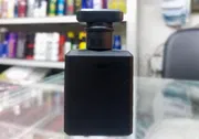 Empty Perfume Atomizer Refillable Matte Black Square Glass Spray 30ml Bottle  1 pcs_img_3