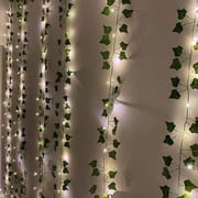 Green Leaf With Porda String Lights_img_1