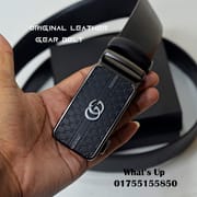 Gucci Genuine Leather Premium Auto Gear Belt With Box_img_1