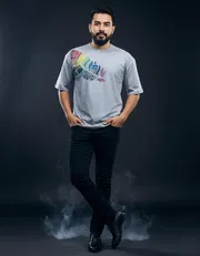 Gonji Graphic Drop Shoulder T-Shirt_img_0