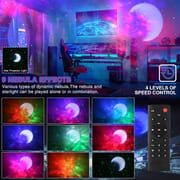 Astronaut Galaxy & Nebula Projector Light with Bluetooth sound system  remote Control_img_4