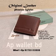 Bee Original Leather Short Wallet With Branding Box_img_0