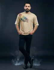 Gonji Graphic Drop Shoulder T-Shirt_img_3