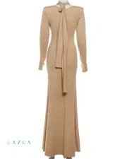Ribbon Bandage Ruched Bodycon_img_3