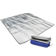 Double-Sided Aluminum Film Moisture-Proof Mat – Thickened Beach Mat for Camping, Lunch Breaks, and Emergency Use_img_5
