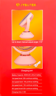 JYSUPER JY-2570 Rechargeable Fan_img_4