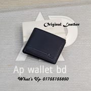Bee Original Leather Short Wallet With Branding Box_img_1