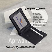 Bee Original Leather Short Wallet With Branding Box_img_4