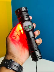 GearUP K60 Rechargeable Flashlight 10W COB + LED Torchlight_img_0
