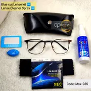 Deep Coffee Metal Premium BlueCut eyeglass_img_0