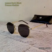 1915_Metal Gold Black Stylish Sunglass_img_3