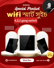 Tuya Smart Wall Switch (3&4 Gang) | App + Bluetooth + Touch + RF Remote_img_0