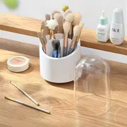 360 Rotating Makeup Brush Holder Organizer_img_1