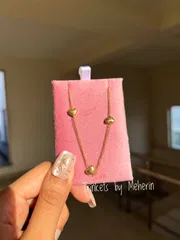 Gold love stone neckpiece_img_1