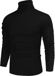 Classic Black Turtleneck Sweater_img_2