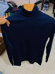 Classic Nevy Blue Turtleneck Sweater_img_2