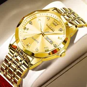 OLEVS 9931G New Exclusive Design Quartz Watch for Men blue_img_0