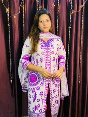 Coton dress whith skin print_img_5
