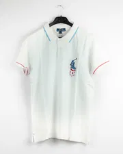 RL P1 100% Combed Cotton Polo White_img_0