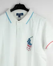 RL P1 100% Combed Cotton Polo White_img_1