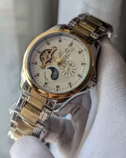 Rolex White Face Mechanical Watch_img_0