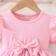 Baby Girl Sweet Pink Butterfly Tulle Princess Dress (6 months to 3 years)_img_3