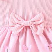 Baby Girl Sweet Pink Butterfly Tulle Princess Dress (6 months to 3 years)_img_5
