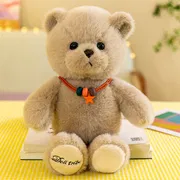 Adorable Bear Cub Plush Toy: Lucky Rag Doll for Children 28cm_img_2
