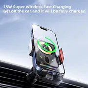 Transparent Electric Wireless Changing Phone Holder_img_5