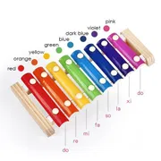 Kids Wooden Rainbow Xylophone – Musical Educational Toy_img_2