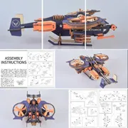 Scorpion Gunship Avatar - 3D Wooden DIY Model_img_2