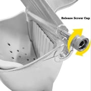 Heavy Duty Aluminum Hand Press Fruit Juicer | Manual Lemon, Lime & Orange Squeezer for Home & Kitchen (Silver) | Price in BD_img_3