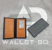 Bogesi check Blue & Gray Long Wallet_img_0