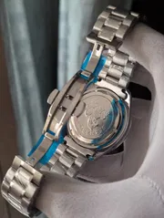 Omega Chronograph Watch Red Face_img_5