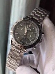 Omega Chronograph Watch Green Face_img_0